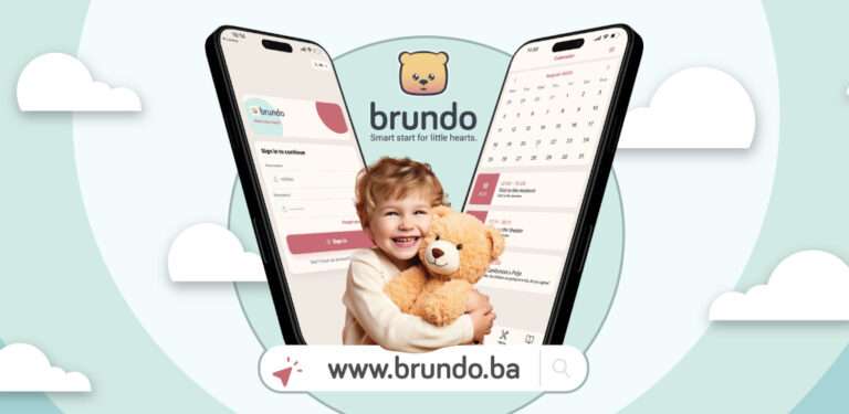 brundo aplikacija za vrtice